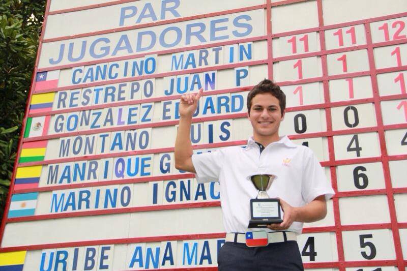 Martín Cancino Campeón en Colombia