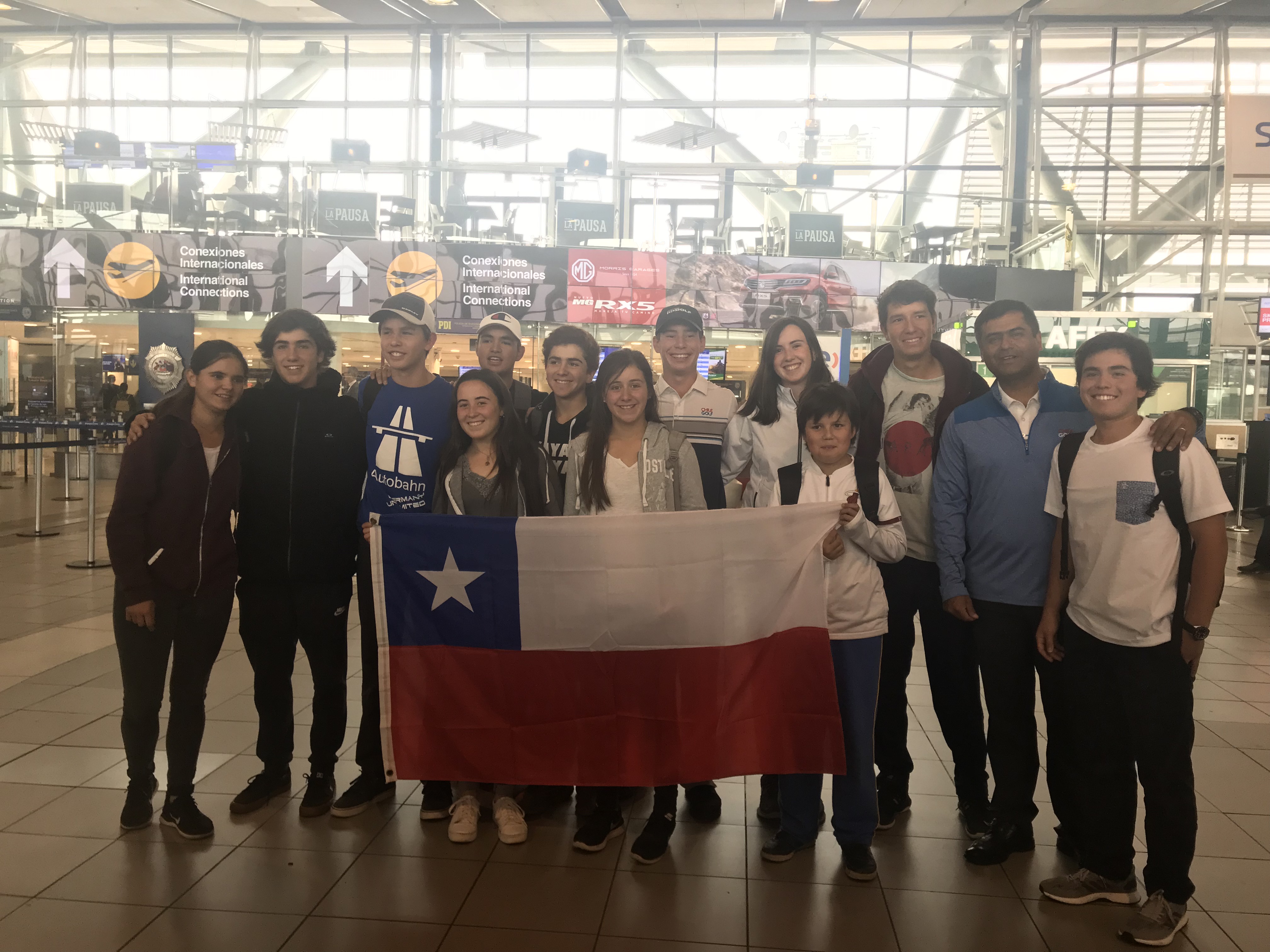 Delegación chilena ya se encuentra en Guayaquil