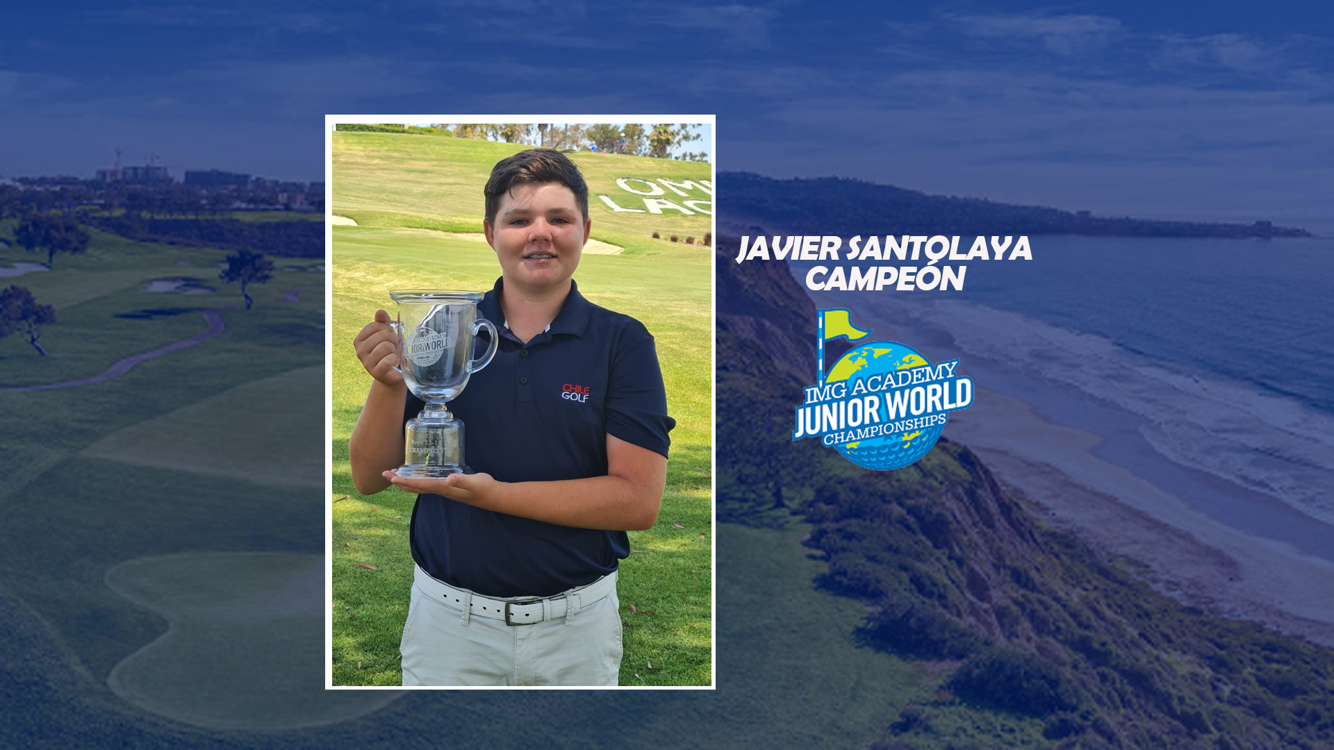 ¡Javier Santolaya es el nuevo monarca mundial en la categoría 13-14 años!